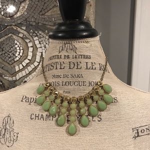 Green Statement Necklace
